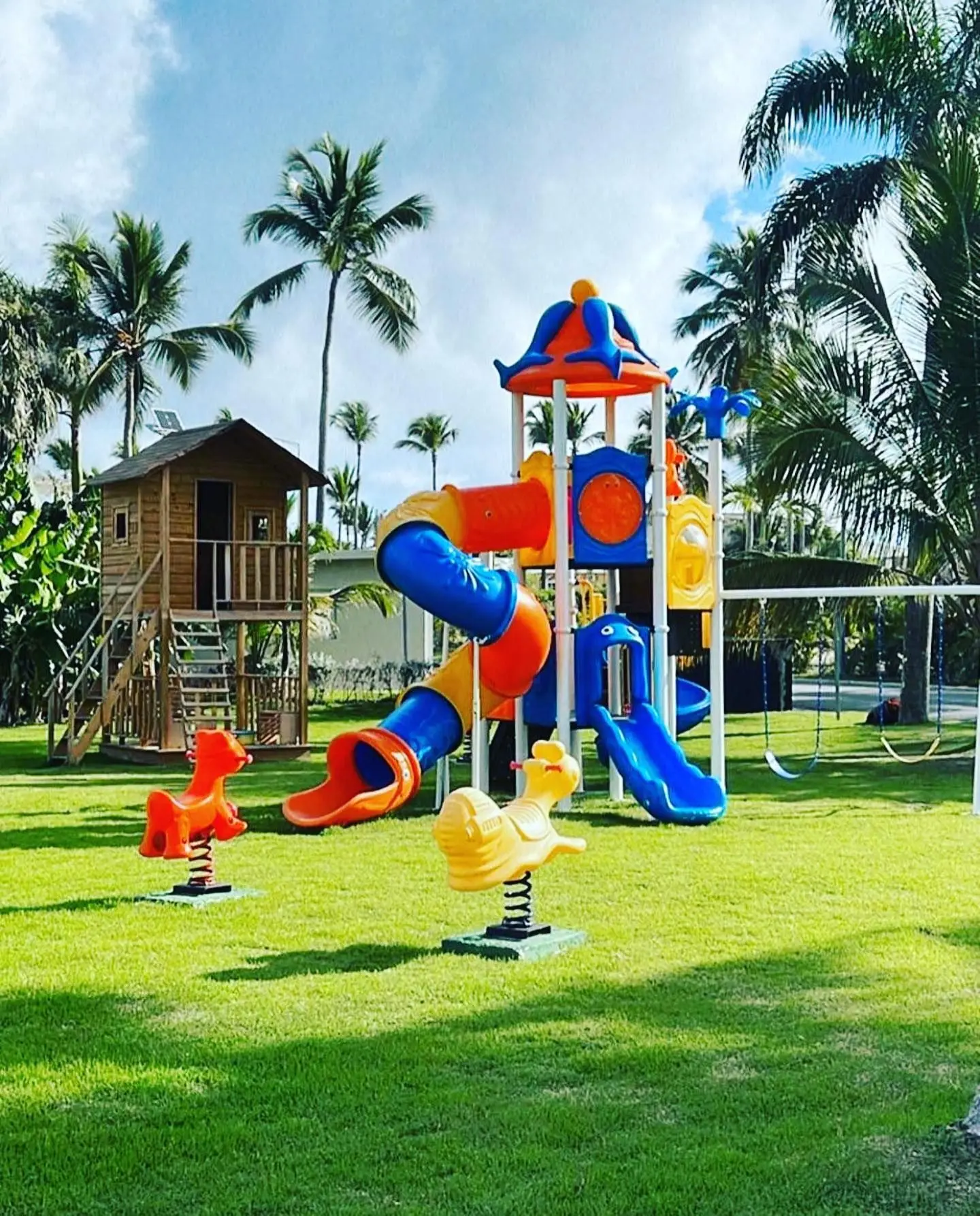 Playground for children at Playa Palmera Beach Resort